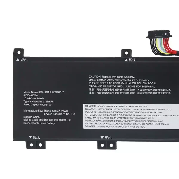 Laptop akku für LENOVO L23M4PK5 L23B4PK5 L23X4PK5 L23C4PK5 L23D4PK5 – Bild 3