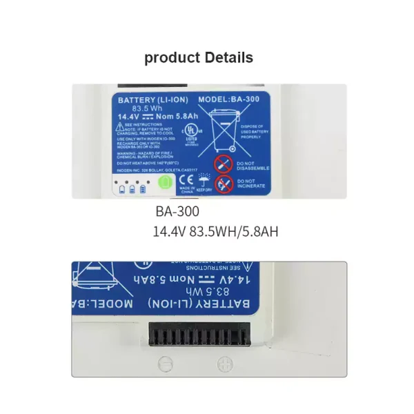 Akku für Inogen Oxygen Machine 1400-1020 1400-1030 1400-1000 – Bild 3