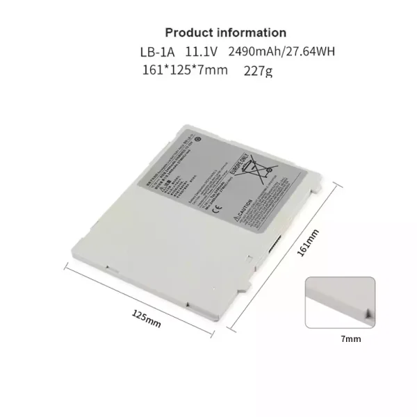 Akku für Canon FDX4343R FDX3543RP – Bild 2