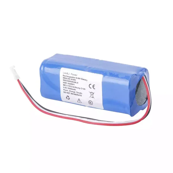 Akku für Fukuda HHR-16A8W1,Fukuda ME Cardisuny C-120,ME C120 – Bild 3