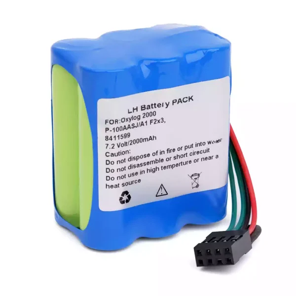 Akku für Oxylog 2000 P-100AASJ/A1 F2x3 8411599 – Bild 2