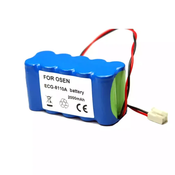 Akku für OSEN ECG-8110 ECG-8110A ECG-8130A – Bild 2