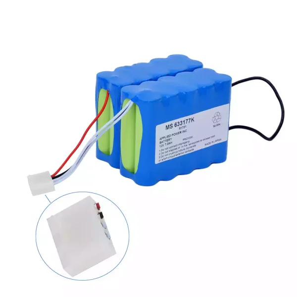 Akku für GE 10N-2P17650 MS 622177K 51731,MS633177C