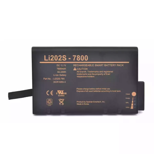 Akku für Spacelabs LI202S-7800,LI202S-78A,146-0127-00