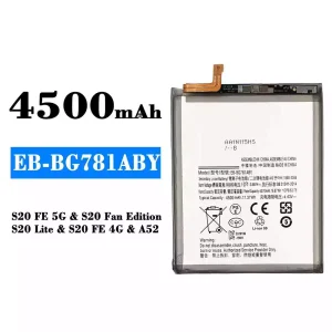 Akku EB-BG781ABY für Samsung Galaxy A52/S20 FE 5G/S20 Fan Edition/S20 Lite/S20 FE 4G