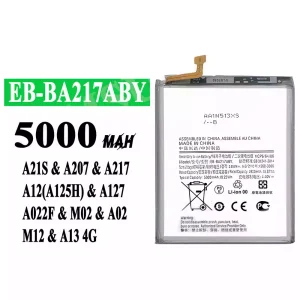 Akku EB-BA217ABY für Samsung A21S/A207/A217/A12(A125H)/A127/A022F/M02/A02/M12/A13 4G