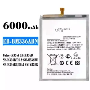 Akku EB-BM336ABN für Samsung Galaxy M33