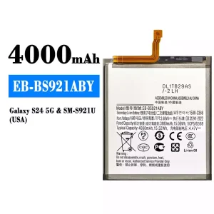 Akku EB-BS921ABY für Samsung Galaxy S24 5G