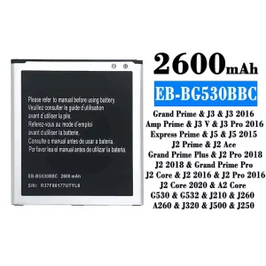 Akku EB-BG530BBC für Samsung J3/J3 2016/J3 Pro 2016/J5/J5 2015