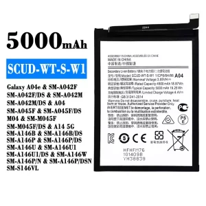 Akku SCUD-WT-S-W1 für Samsung Galaxy A04e/A14 5G