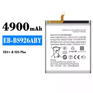 Akku EB-BS926ABY für Samsung S24+/S24 Plus