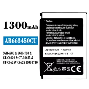 Akku AB663450CU für Samsung SCH-i780/SCH-i788/FT-C6620/GT-C6625
