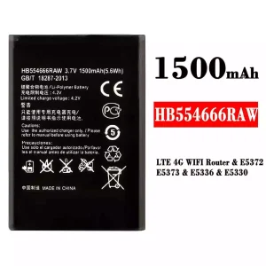 Akku HB554666RAW für HUAWEI LTE 4G WIFI Router / E5372 / E5373 / E5336 / E5330