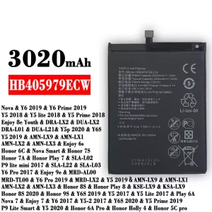 Akku HB405979ECW für HUAWEI  Y6 2019 / Y5 2018