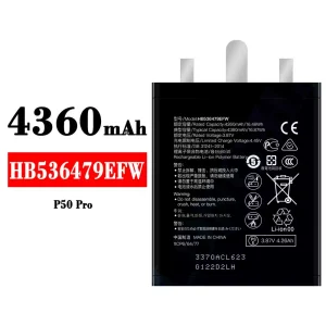 Akku HB536479EFW für HUAWEI P50 Pro