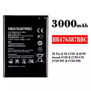 Akku HB476387RBC für HUAWEI 3X Pro