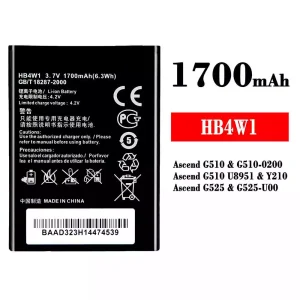 Akku HB4W1 für HUAWEI Ascend G510 / Ascend G525