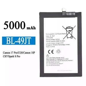 Akku BL-49JT für Tecno Camon 17 Pro / Camon 18P / Spark 8 Pro