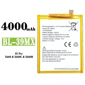 Akku BL-39MX für Infinix S5 Pro