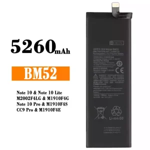 Akku BM52 für Xiaomi Note 10,Note 10 Lite,Note 10 Pro / CC9 Pro