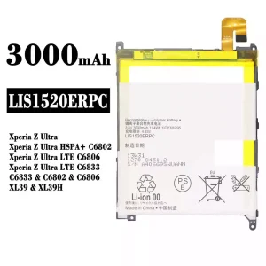 Akku LIS1520ERPC für Sony Xperia Z Ultra / Xperia Z Ultra HSPA+ C6802 / Xperia Z Ultra LTE C6806 / Xperia Z Ultra LTE C6833