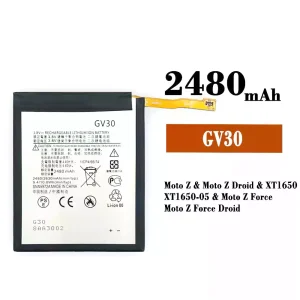 Akku GV30 für Motorola Moto Z / Moto Z Droid / Moto Z Force / Moto Z Force Droid