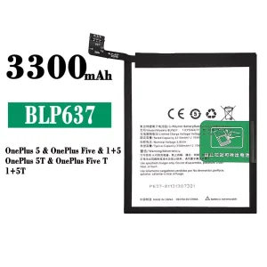 Akku BLP637 für OnePlus 5 / OnePlus 5T