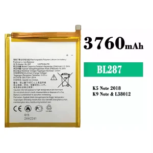 Akku BL287 für Lenovo K5 Note 2018/K9 Note