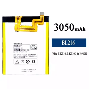 Akku BL216 für Lenovo VIBE Z K910/K910L/K910E