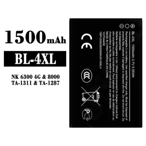 Akku BL-4XL für Nokia NK 6300 4G/8000