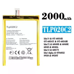 Akku TLp020C2 für Alcatel Idol S/Idol X/IDOL 2 /IDOL ALPHA