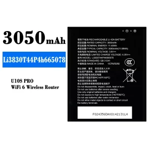 Akku Li3830T44P4h665078 für ZTE U10S Pro
