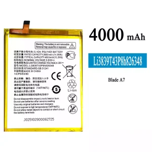 Akku Li3839T43P8h826348 für ZTE Blade A7