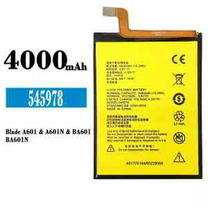 Akku 545978 für ZTE Blade A601/A601N/BA601/BA601N