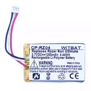 Akku für Kopfhörer Blackshark V2 Pro,Razer Kraken V3 Pro,Kraken BT Kitty Edition,Barracuda X Wireless,JBL Tune 3