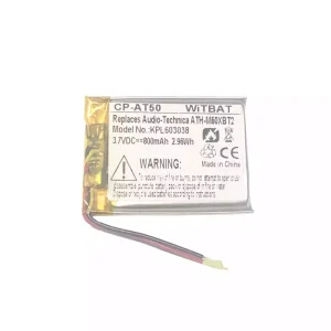 Akku für Kopfhörer Audio-Technica ATH-M50XBT2,ATHM50XBT,ATH-DSR9BT,ATH-DSR7BT,ATH-SR6BT,ATH-SR5BT,SR5BTBK,SR5BTWH,ATH-AR3BT