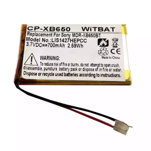 Akku für Kopfhörer Sony NW-A25, NW-A26, NW-A27, NWZ-E463, NWZ-E464, NWZ-S764