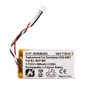 Akku für Kopfhörer Sennheiser BAP 800,AHB571935PCT-03