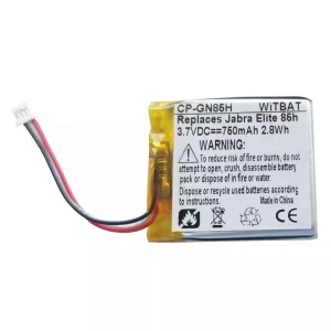 Akku für Kopfhörer Jabra Elite 85h,Jabra Elite 75t,Evolve2 85,PL661935V