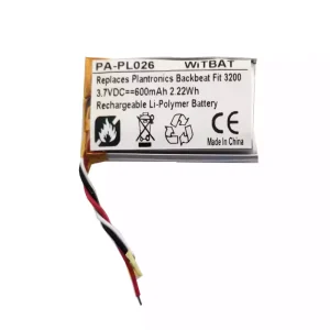 Akku für Kopfhörer Plantronics BackBeat FIT 3100 3200 TWS Earbuds Wireless Bluetooth Earphones Ladecase