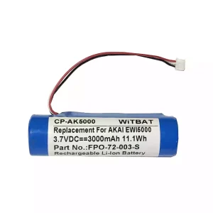 Akku für AKAI EWI 5000,FPO-72-003-S